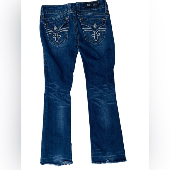 Rock Revival Gwen Boot Cut Denim Jean Sz27 Excellent Condition - Picture 4 of 14